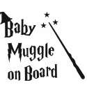 Sticker Baby muggle on board 2