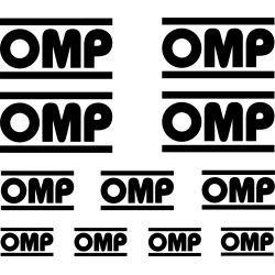 Kit 11 stickers OMP