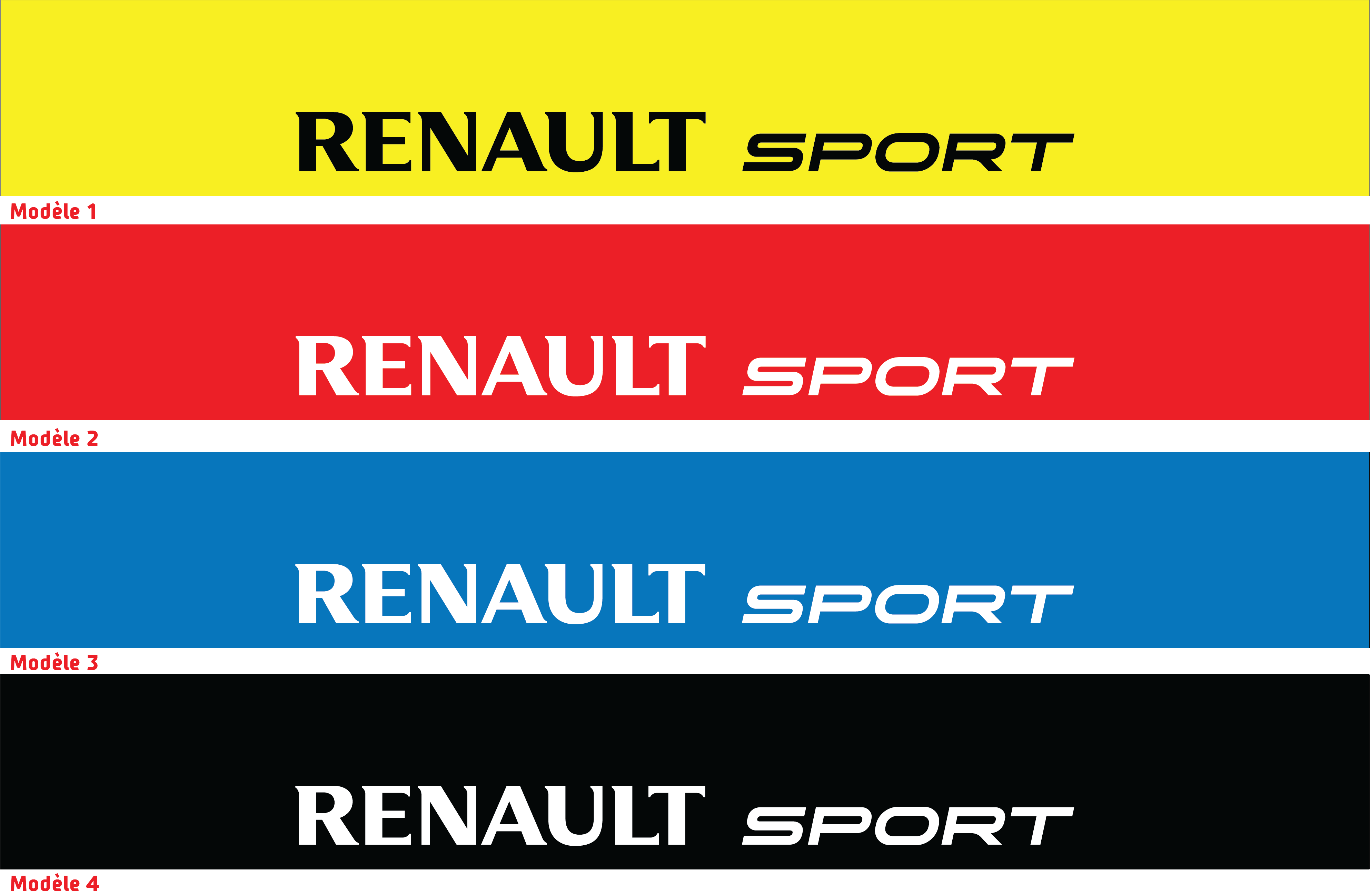 Pare soleil Renault Sport